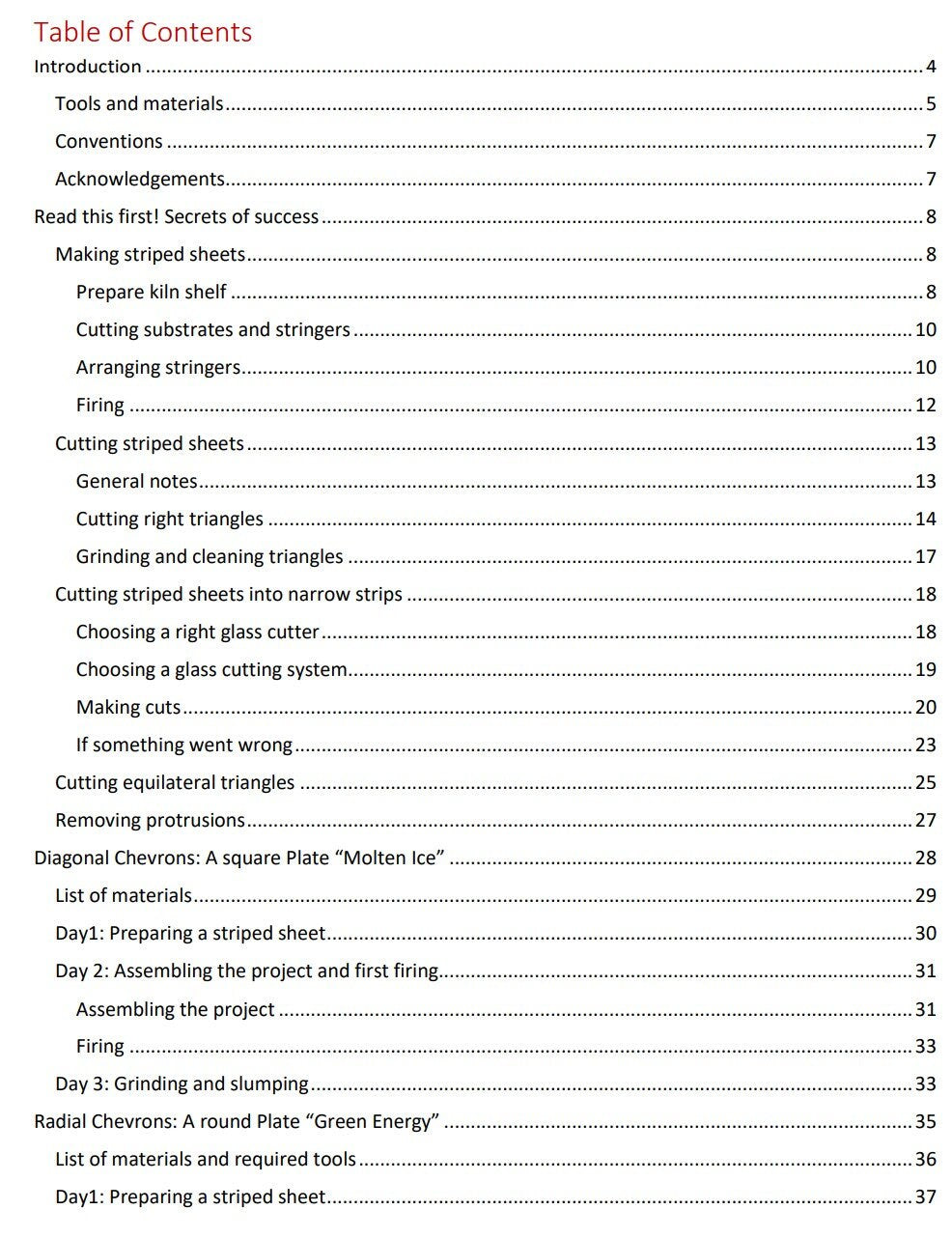 e-book "Weekend projects: Stringers in glass fusing. Part III."