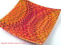 A video tutorial "Chevrons technique of glass fusing"