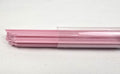 COE96 straight glass stringers, 1mm, Soft Rose Opal, R-151