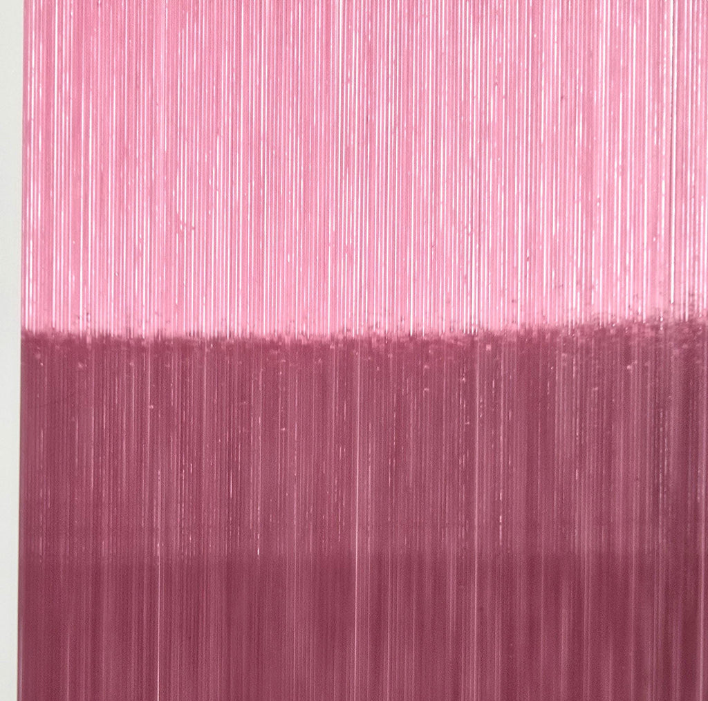 COE96 straight glass stringers, 1mm, Fuchsia Light Transparent