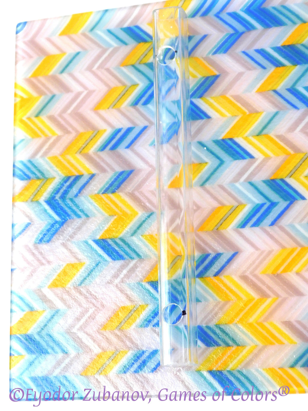A decorative wall panel "Purple breeze"; fused glass; room accent; vertical or horizontal