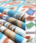 e-book "Fabric patterns in glass: Ikat"; techniques of glass fusing