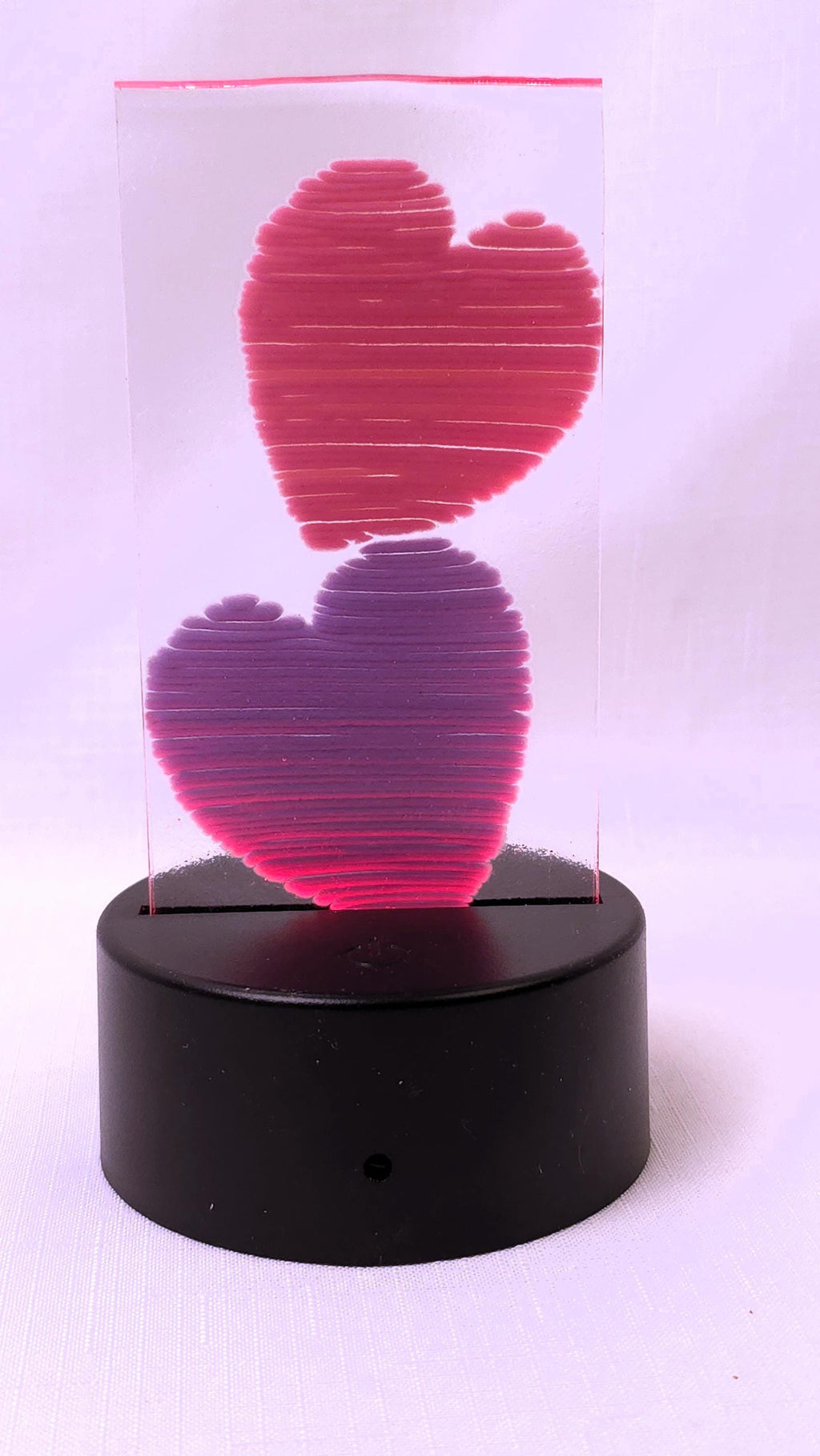Night light "Two hearts"