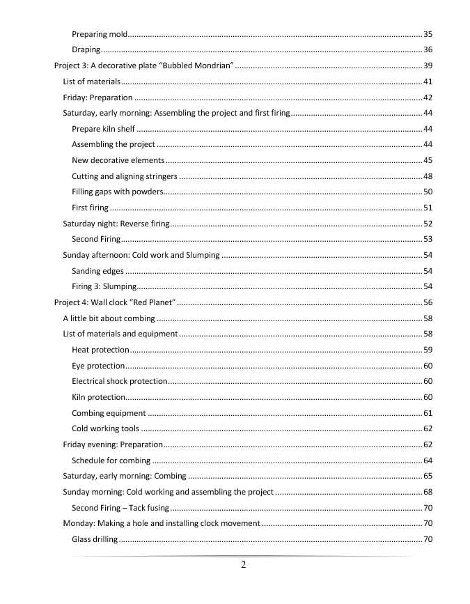 e-book "Weekend projects: Stringers in glass fusing"