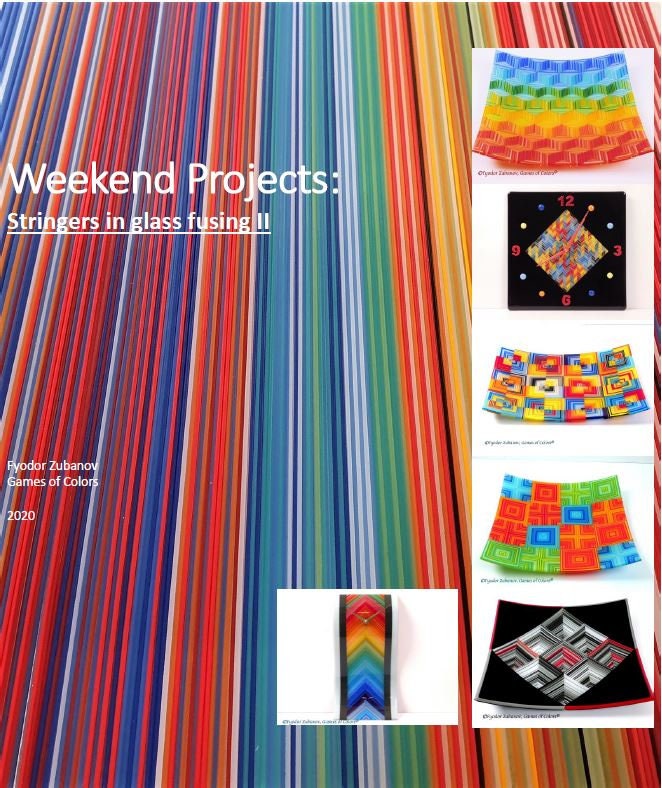 e-book "Weekend projects: Stringers in glass fusing. Part II."