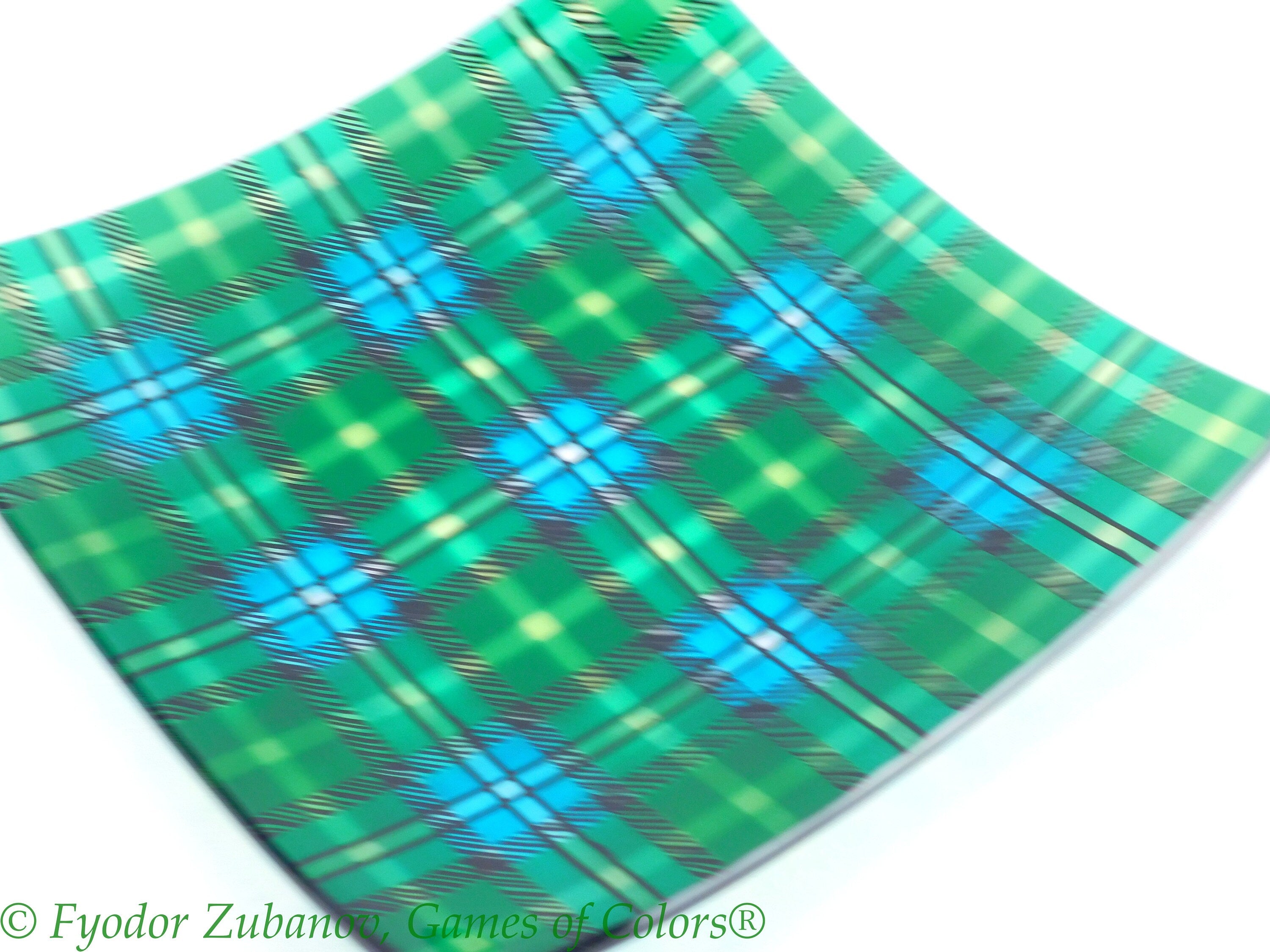 e-book "Fabric patterns in glass: Tartan"; techniques of glass fusing