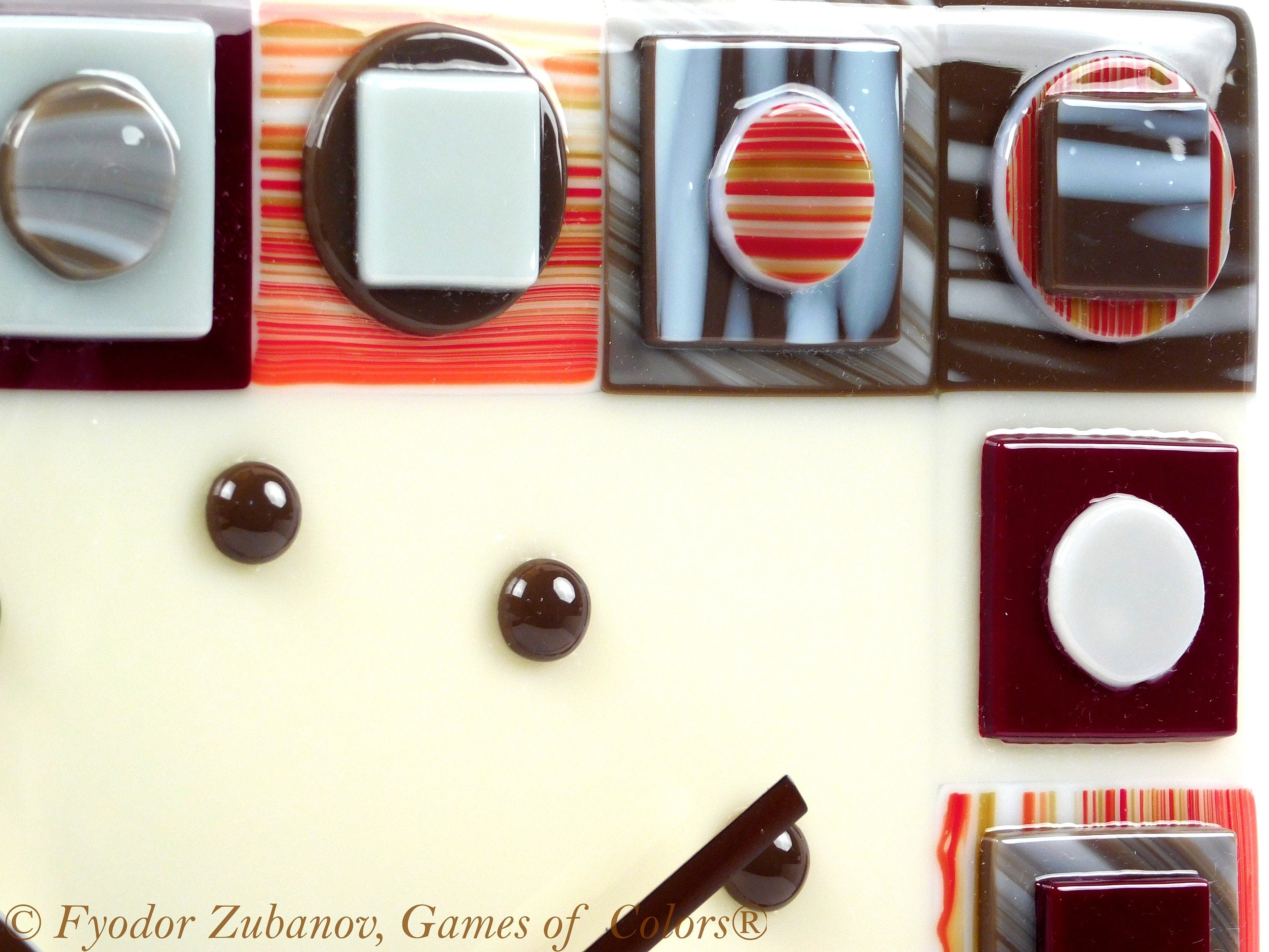 A wall clock "Geometry"