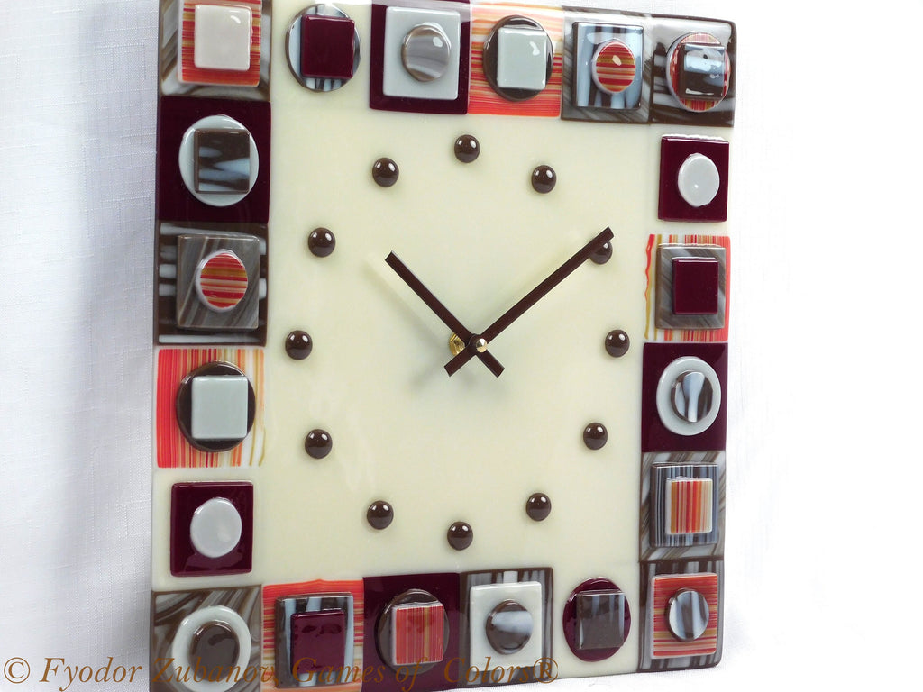 A wall clock "Geometry"