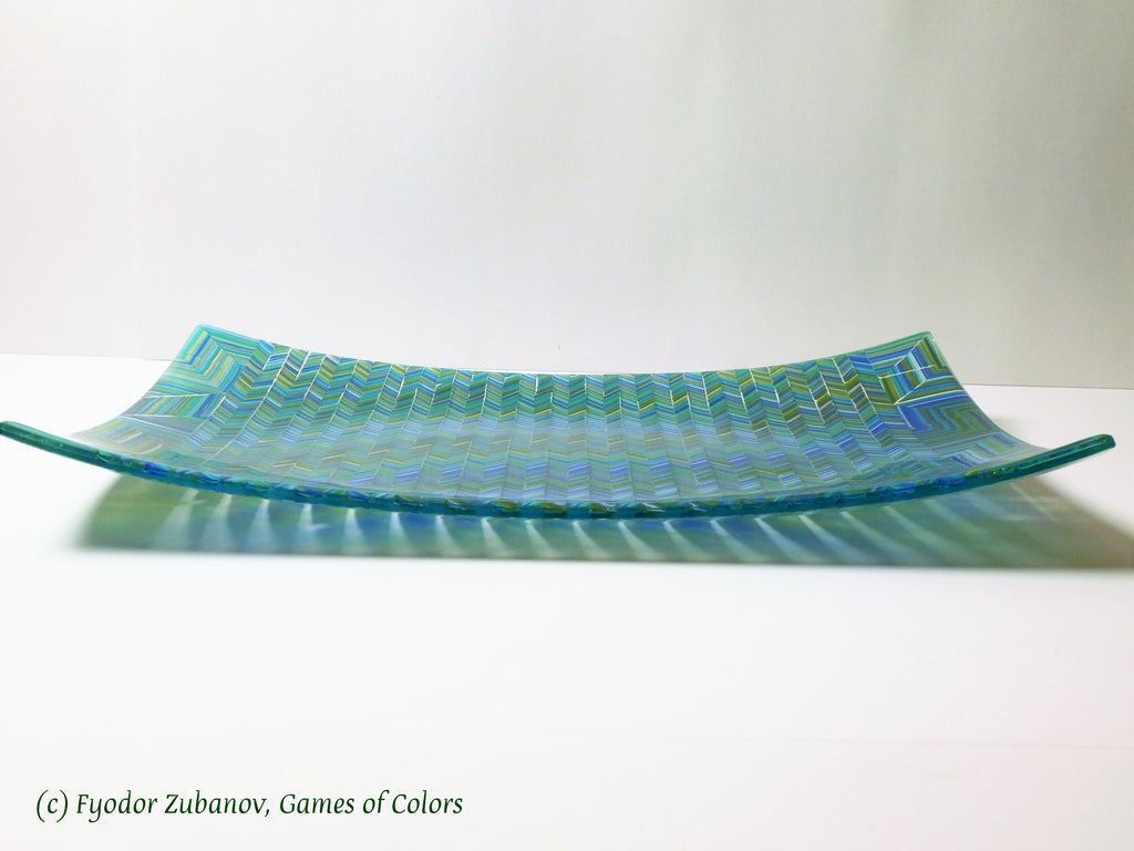 Fused Glass Plate Youth