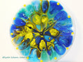 Wall clock Golden Rush