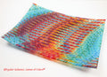 Fused Glass Plate Anabated aspiration