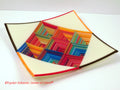 Fused Glass Plate Time wells