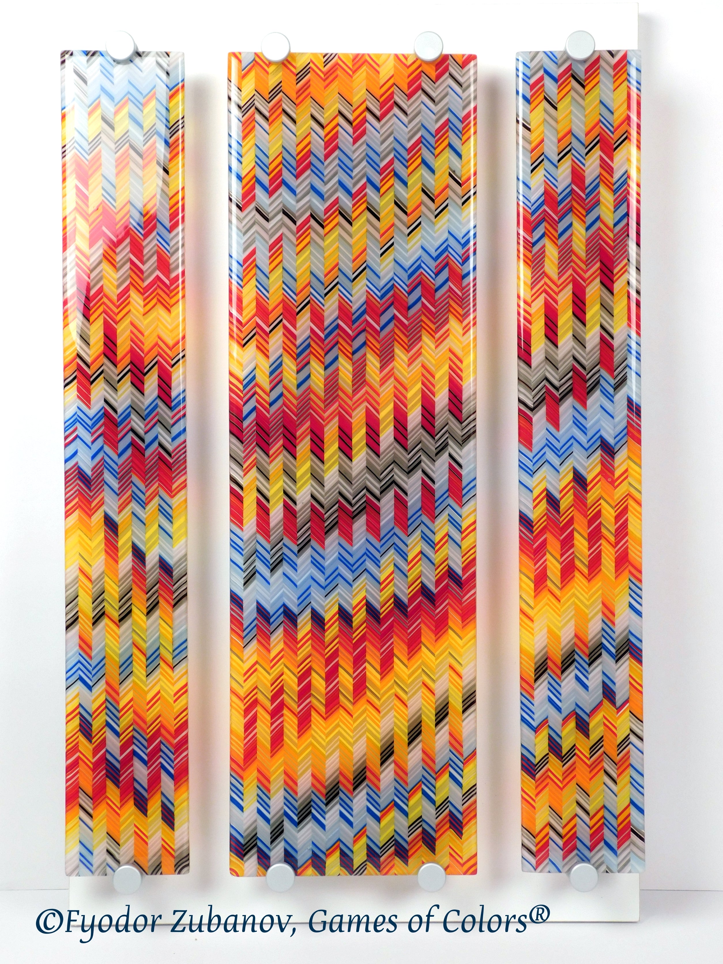 A decorative wall panel Energy of the Elements