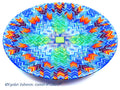 Fused Glass Plate Green Energy