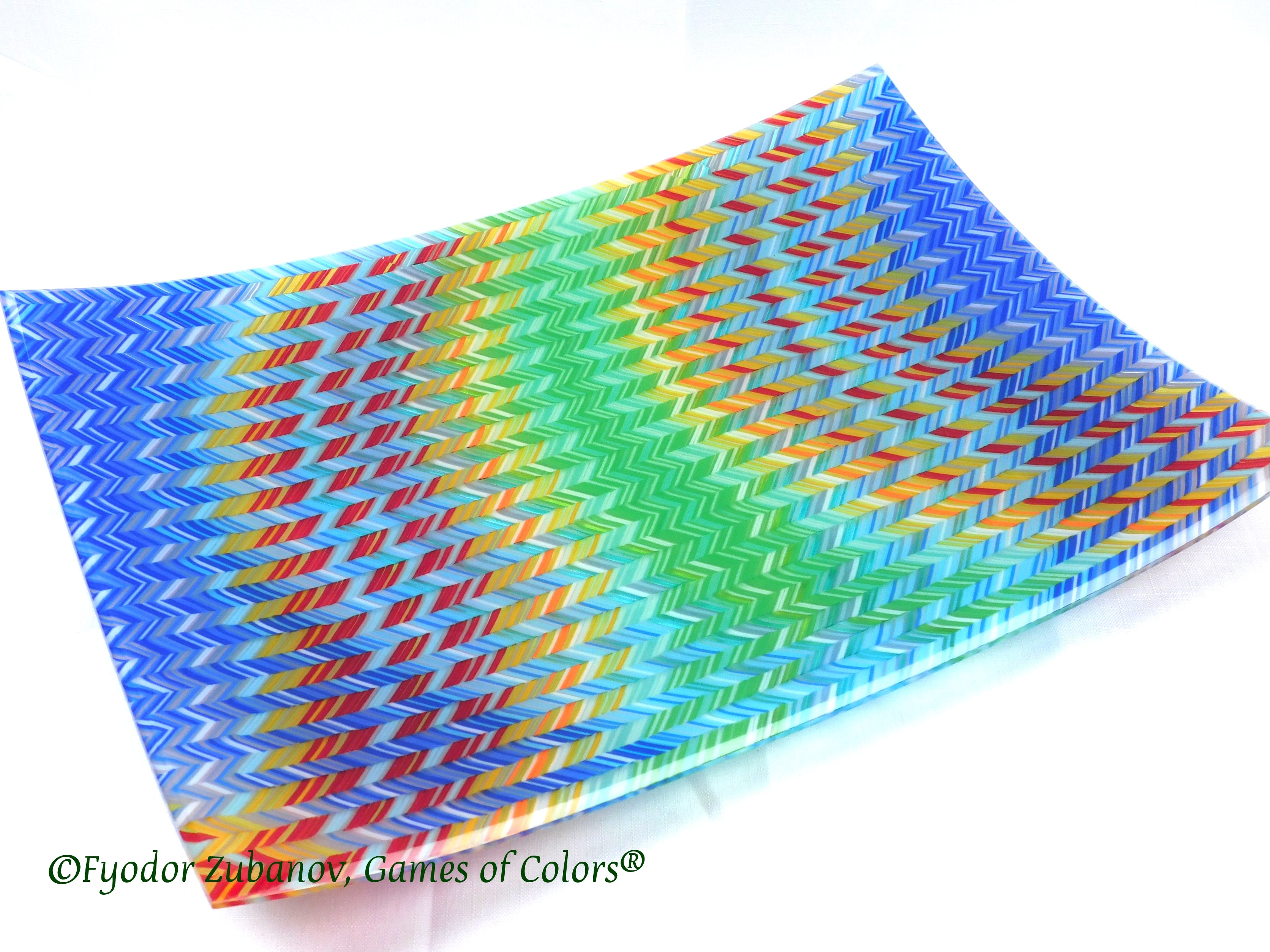 Fused Glass Plate Magic