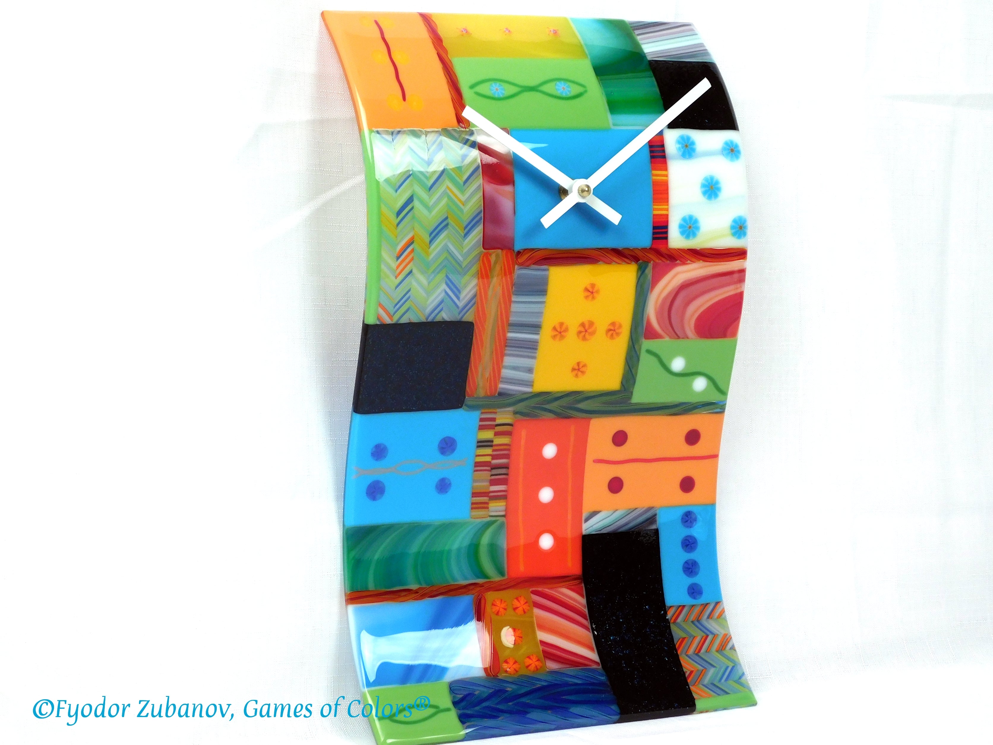 Wall clock Patchwork time