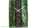 Wall clock Fairy web. Forest