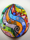 A decorative wall panel "Easter egg"