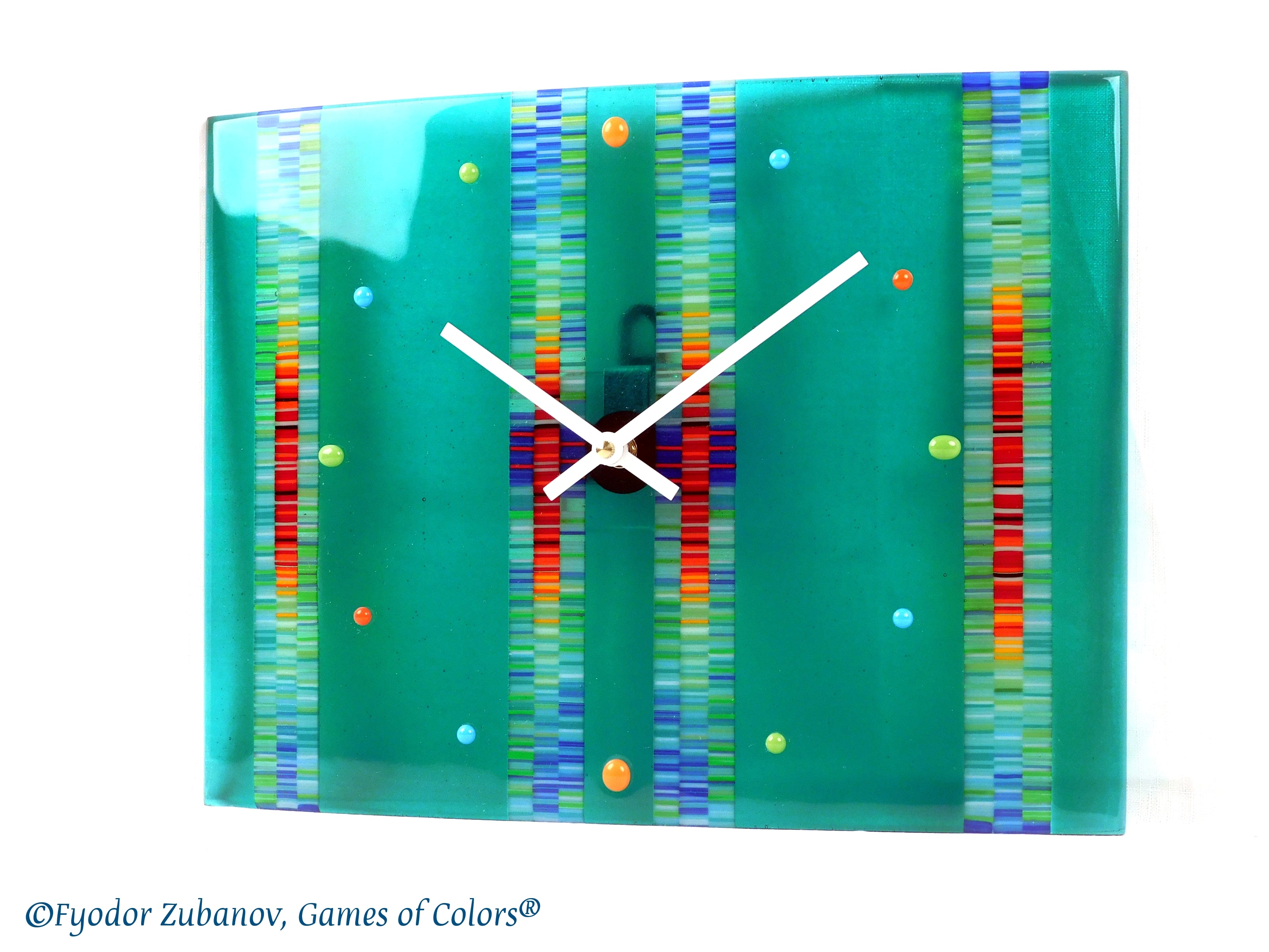 Wall clock Sea sunset