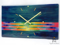 Wall clock Moonlit path