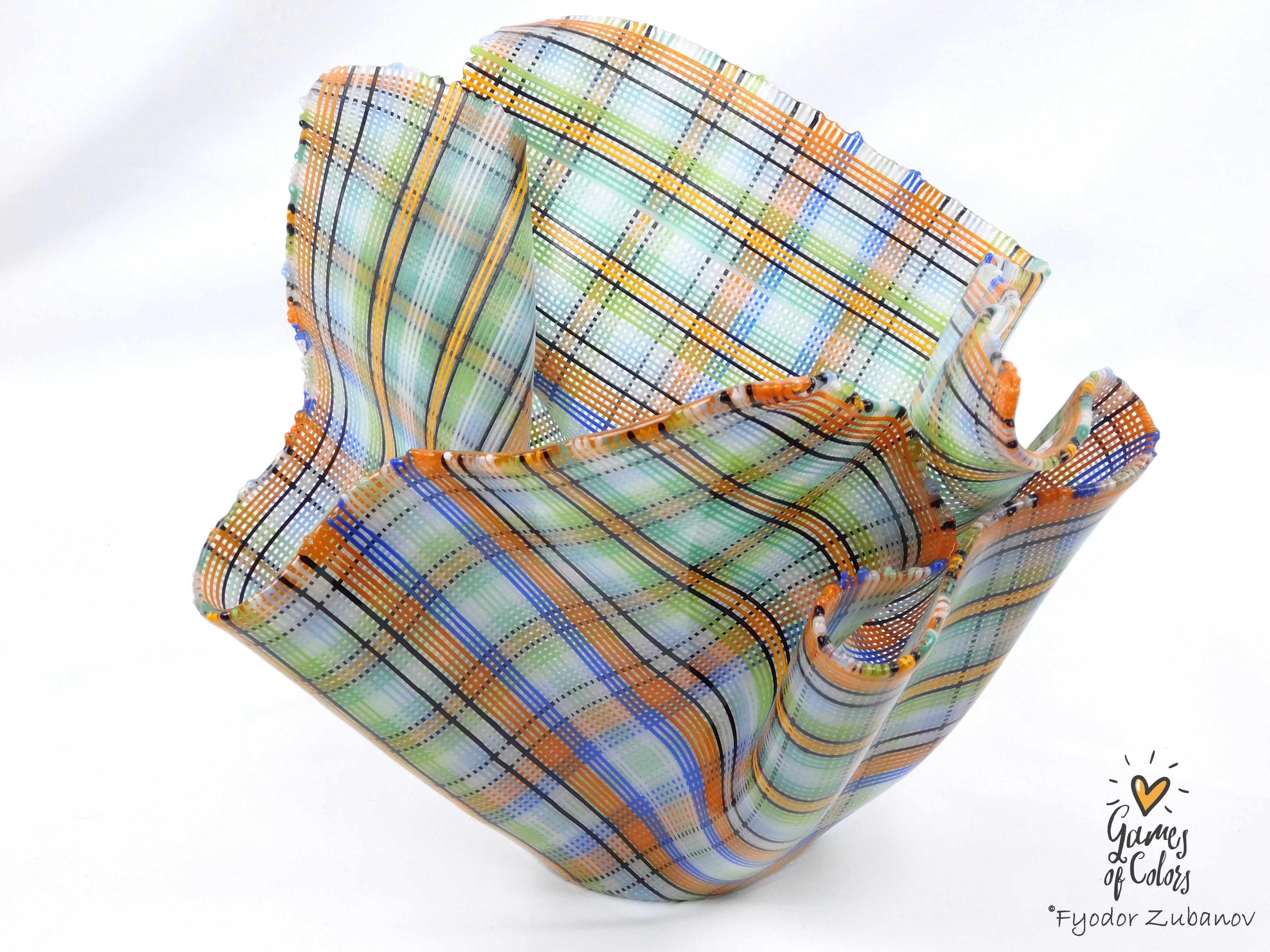 A sculptural vase Windy Day: Crayons