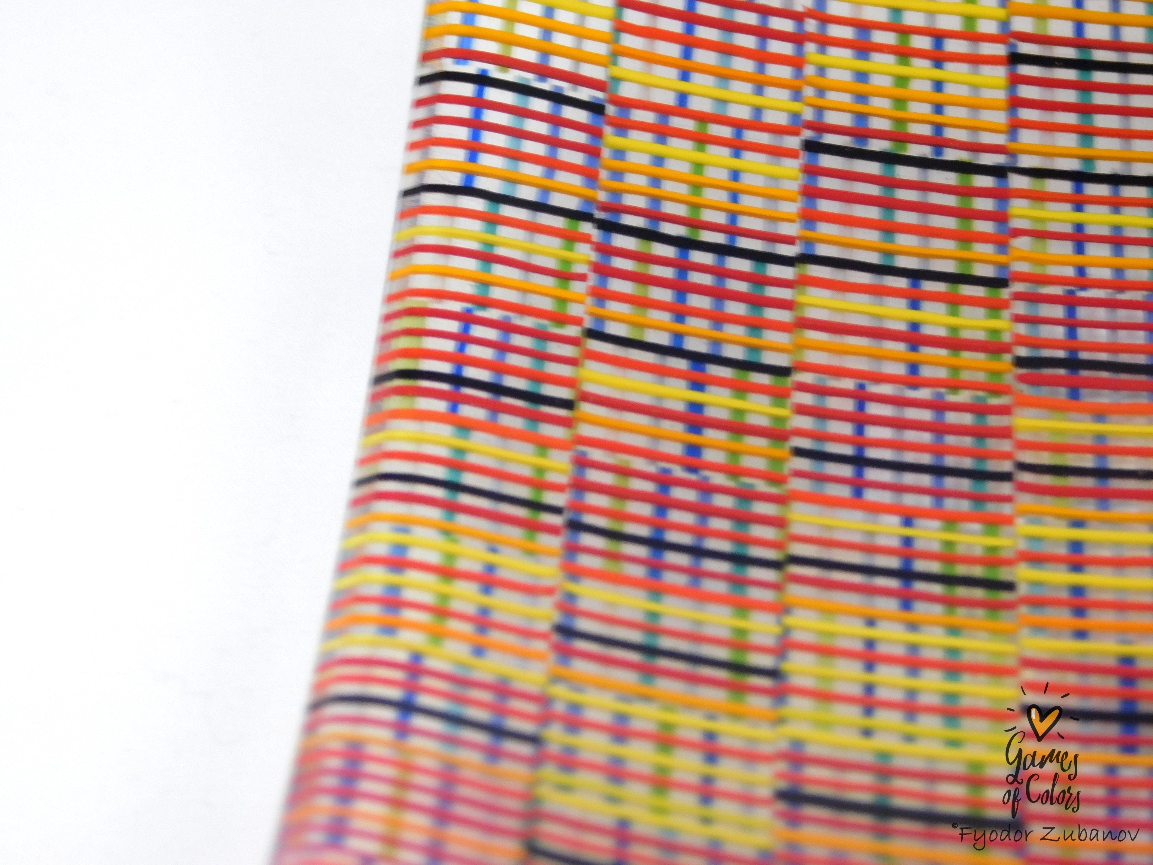 Summer Madras Mosaic plate