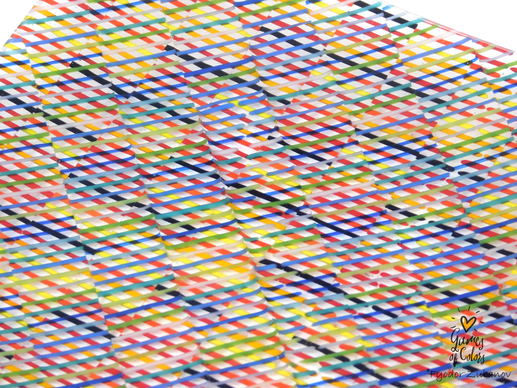 Diagonal Twill Reverie plate