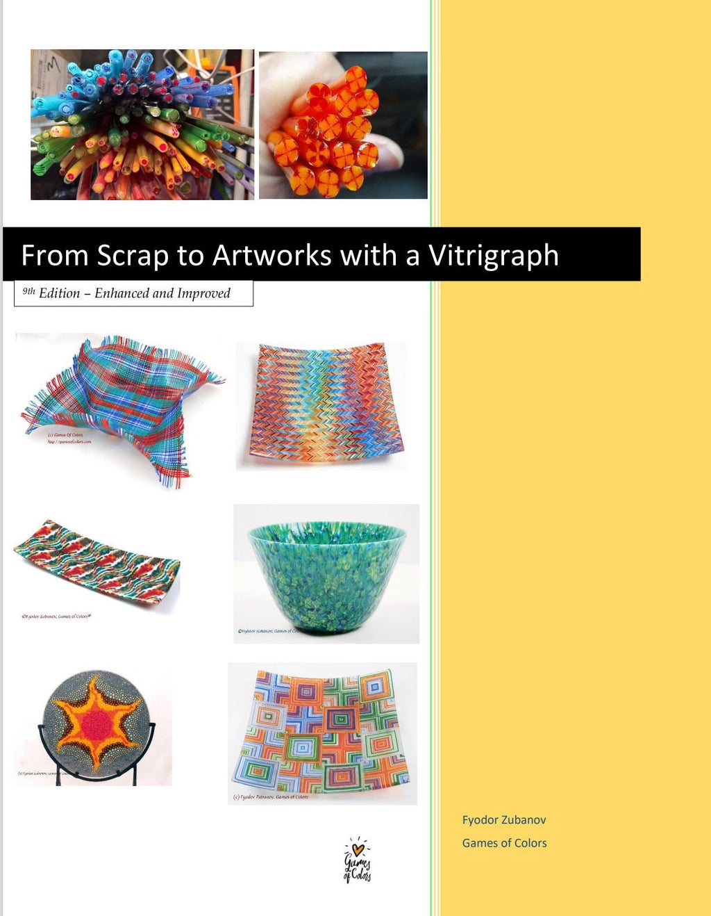 Vitrigraph Glass Art eBook: Murrine & Fusing Tutorial (PDF) (9th edition)
