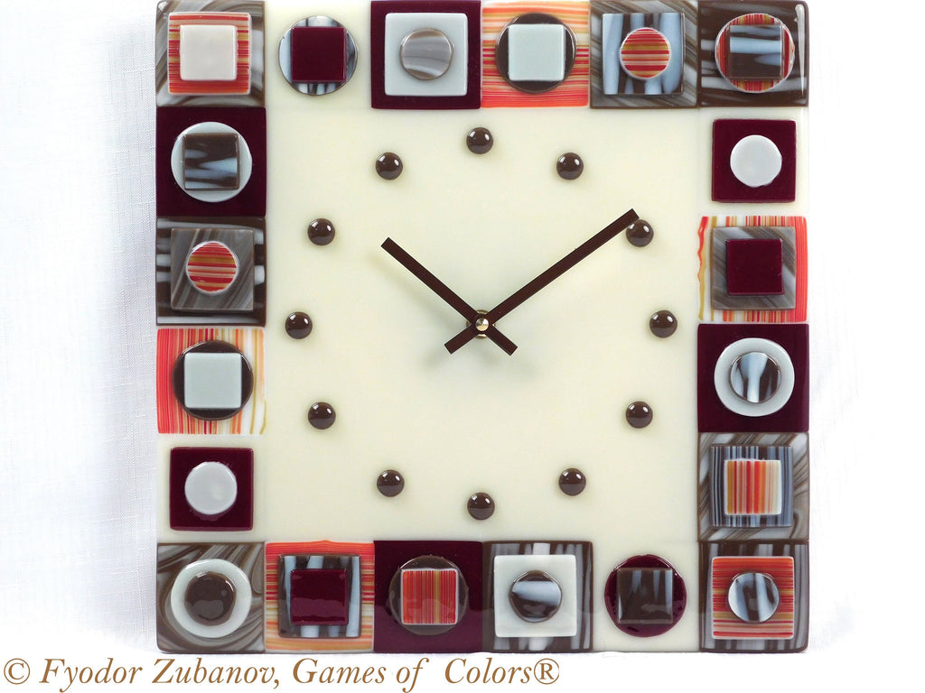 A wall clock "Geometry"
