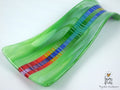 A fused glass decorative spoon rest "Young spring"