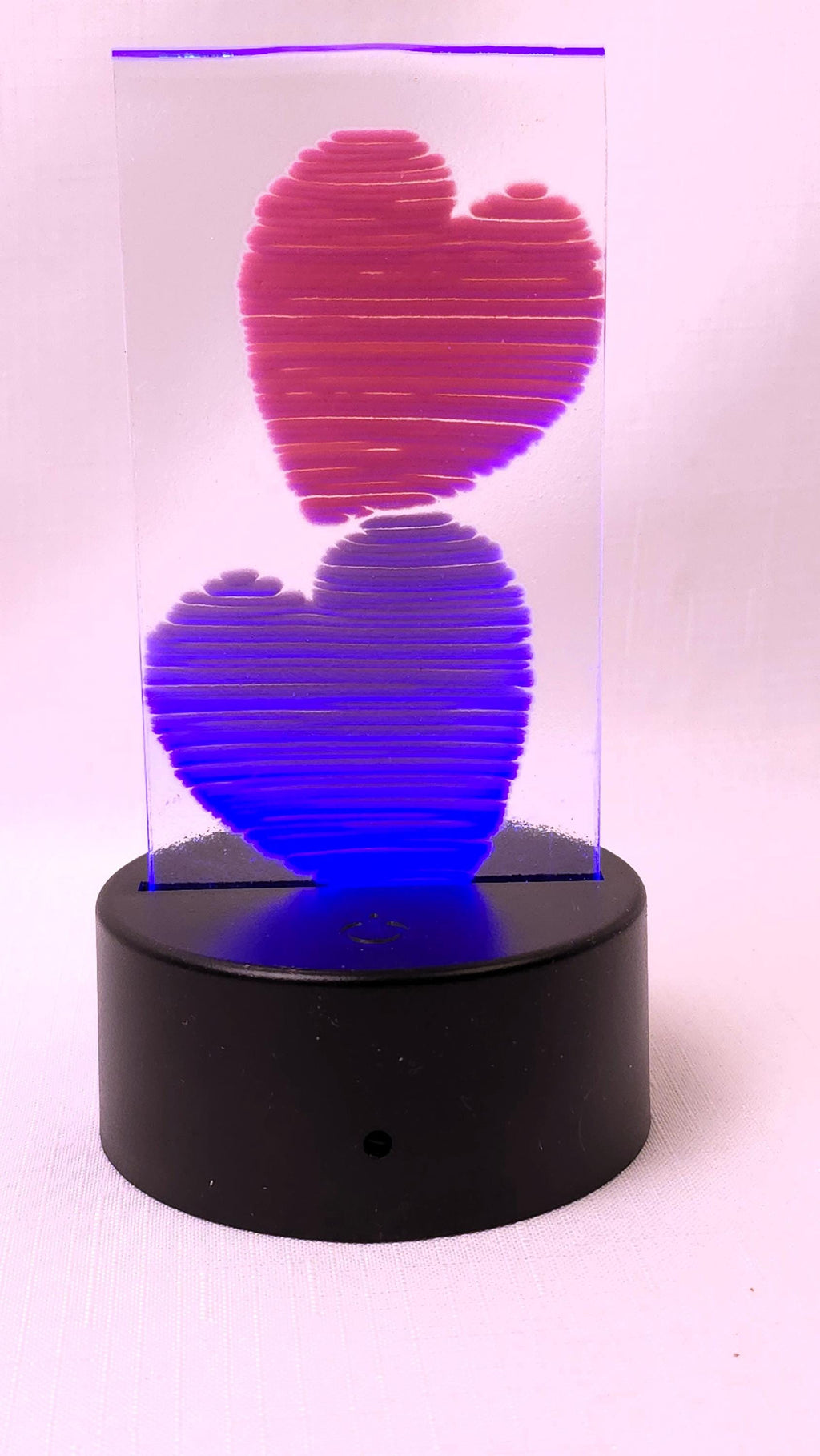 Night light "Two hearts"