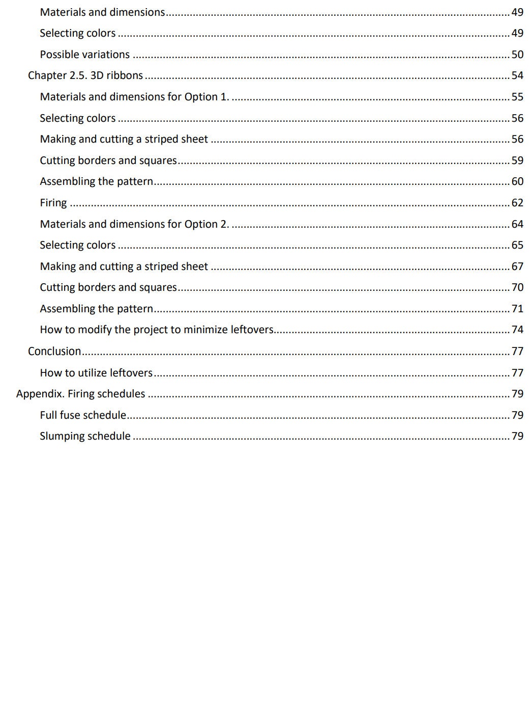 e-book "Weekend projects: Stringers in glass fusing. Ribbons, Part 1."