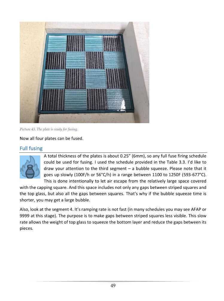 e-book "Weekend projects: Stringers in glass fusing. Getting Started."